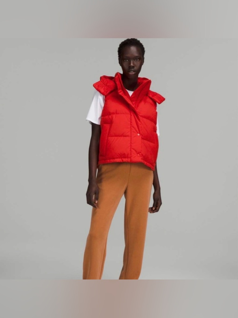 New Lululemon Wunder Puff Cropped Vest